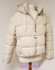 Zara Short Puffer Coat UK Size