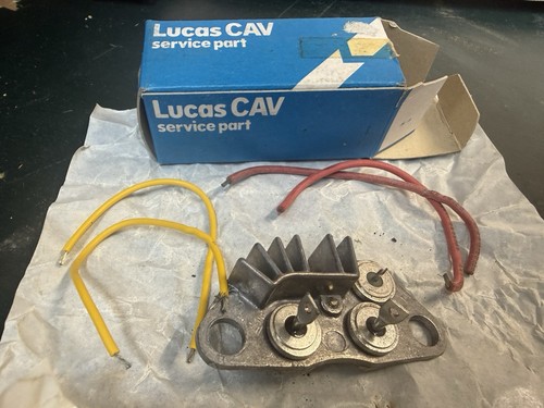 Lucas cav alternator rectifier - lucas,
