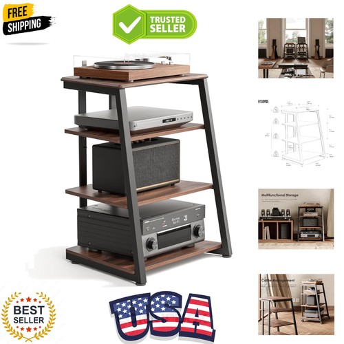 Design tier media stand - 4-tier,