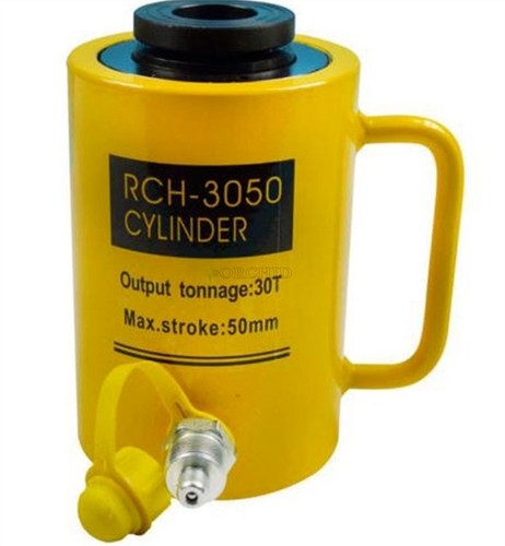 Hydraulic hollow hole cylinder - hole,
