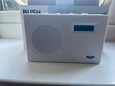 Bush Compact DAB/FM Radio - White Brand new still in box