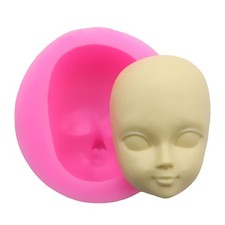 Grade Silicone 3D Baby Face