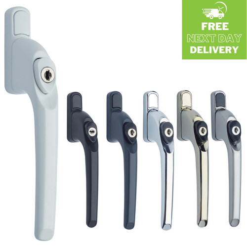 10x upvc window - window, handle