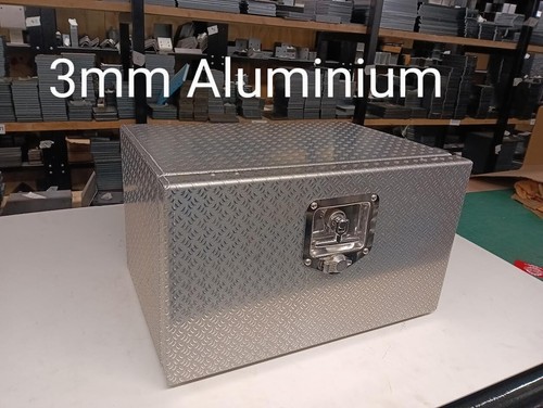 Aluminium locker tool box - aluminium,