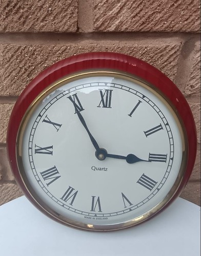 Vintage wooden wall clock - vintage,