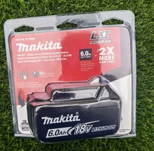 Genuine Makita 6ah 18v Power Tool Battery BL1860BX2 18V LI-Ion Battery - Black