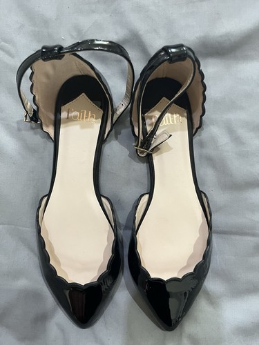 Faith black shoes size - faith, uk