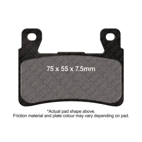 Ebc double brake pad - ebc,