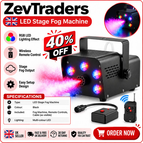 600w led rgb smoke machine - led, fog
