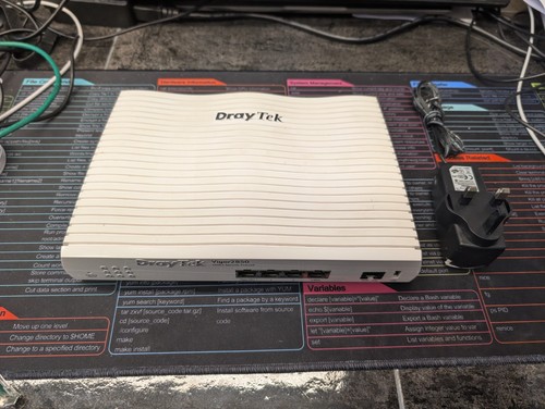 Draytek vigor2850 vdsl2 router - draytek,