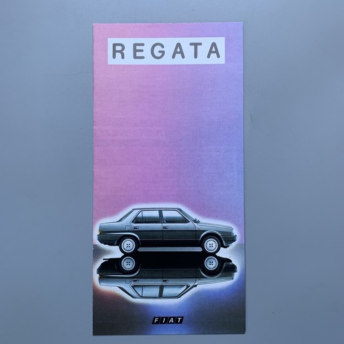 Fiat regata brochure 1983 - fiat,