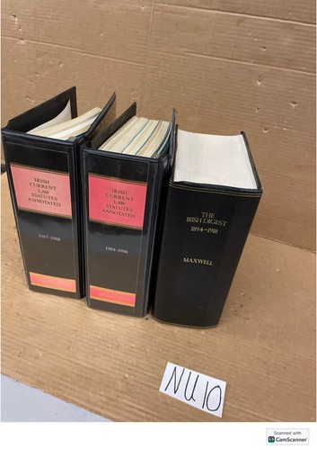 Irish current law statutes - irish,
