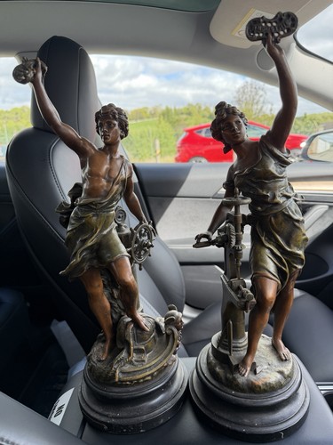 Large pair french antique - pair,