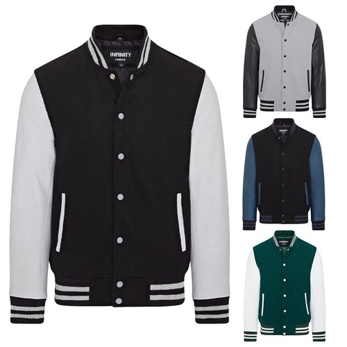 Letterman baseball wool jacket - letterman,