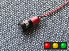 12v LED Battery Voltmeter Charge monitor Indicator Alternator warning light lamp