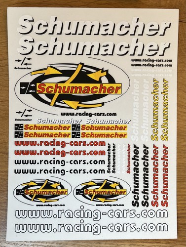 Vintage schumacher racing - vintage,
