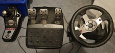 Logitech G25 (963416-0914) Racing Wheels . pedals not working but included