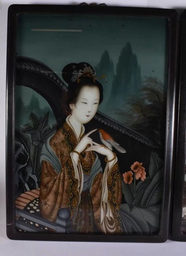 Pair large 70cm chinese - pair,