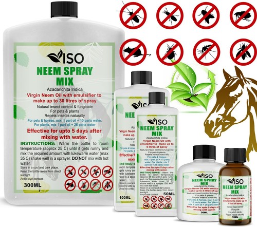 Neem oil spray - oil, mix,