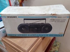 Designer Am/Fm Stereo Radio