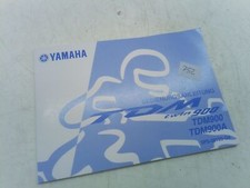 Yamaha TDM 900 Twin 05 User And Maintenance Manual 5PS28199G4 Germany