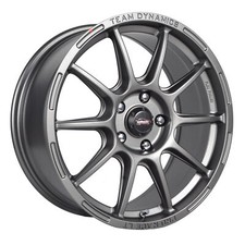 4 x Team Dynamics Pro Race LT Wheels (Matt Gunmetal) - 18x8'', ET35, 5x120 PCD