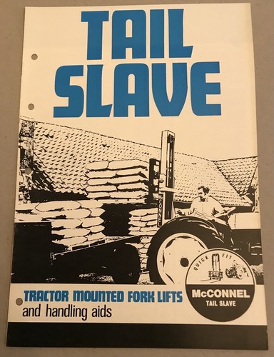 Mcconnel tail slave tractor - mcconnel,