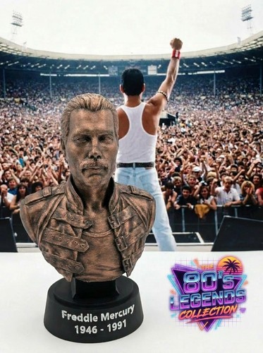 Freddie mercury queen bust - mercury,