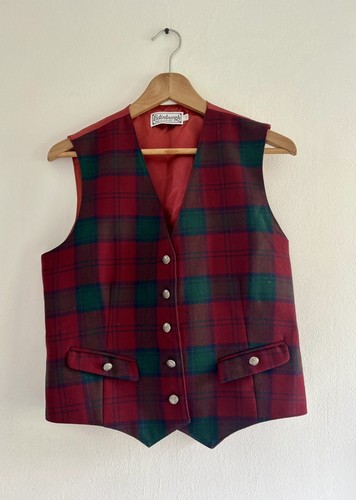Vintage 80s edinburgh - vintage, red