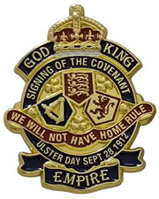 Ulster Covenant 1912 Commemorative Badge Northern Ireland
