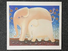 Mackenzie Thorpe - The Birds & The Bees - Rare Unsigned Print - A Great Image 