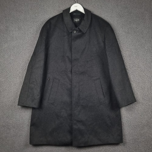 Bugatti coat mens black - bugatti,