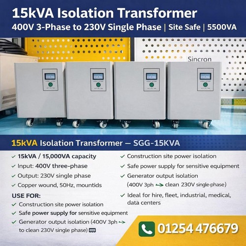 15kva isolation transformer - isolation,