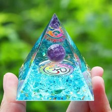 Orgonite Pyramid Amethyst