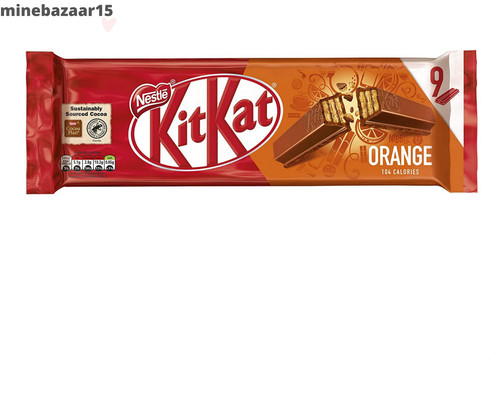 Kit kat finger - finger, orange