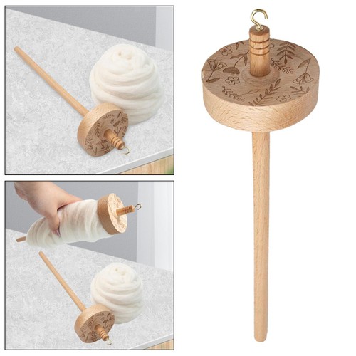 Drop spindle top whorl yarn - drop,