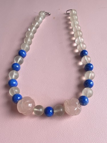 Vintage rise quartz and lapis - quartz,