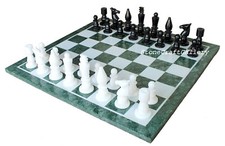 18" Collectible Green Marble