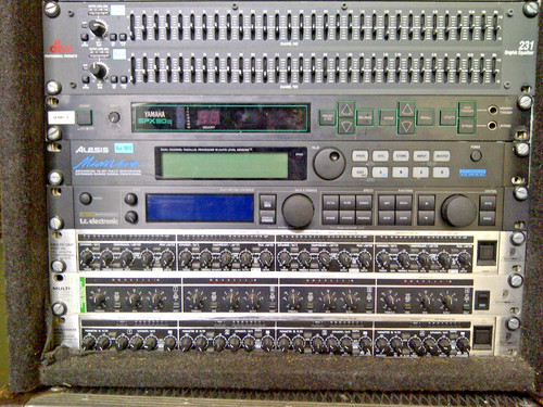 Control rack flightcase - control,