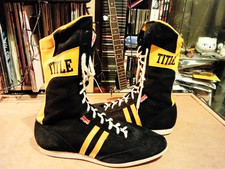 Title Vintage Boxing Boots