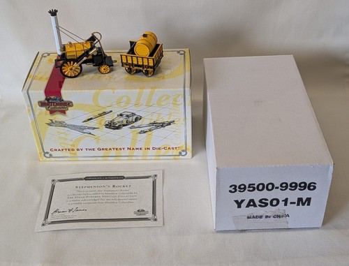 Stephensons rocket matchbox - rocket,