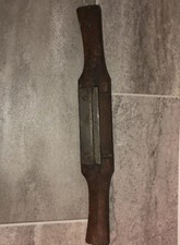 Antique Vintage Woodworkers Wooden Spoke Shave Draw Knife Estate Find Tool Wood