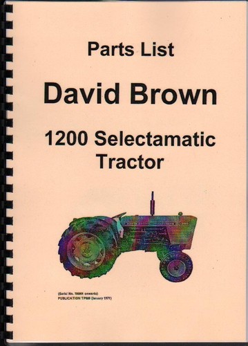 David brown 1200 - david, "1200"