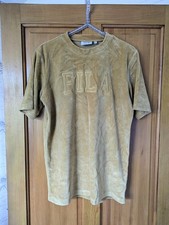Fila Velour Tee Shirt Size S