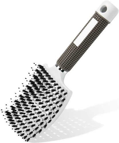 Boar bristle paddle - boar, brush