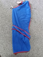 Blue Fleece Greyhound Coat 28"