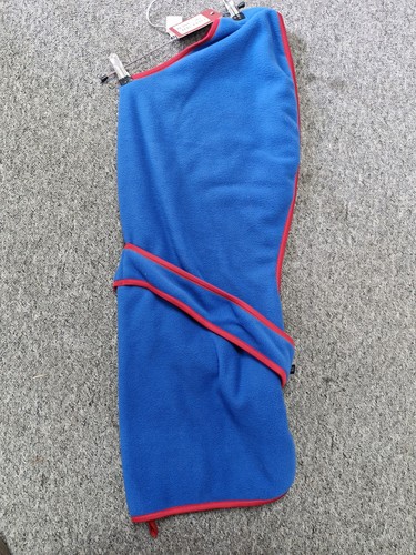 Blue fleece greyhound coat - blue,