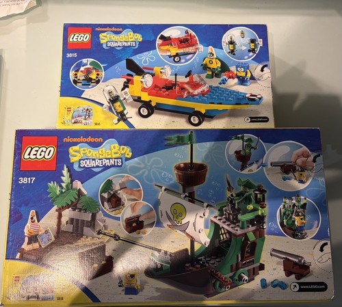 Spongebob lego unopened boxes - spongebob,
