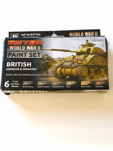Vallejo wwii british armour - british, &