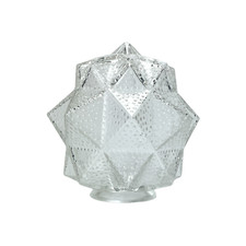 Clear Art Deco Star Light